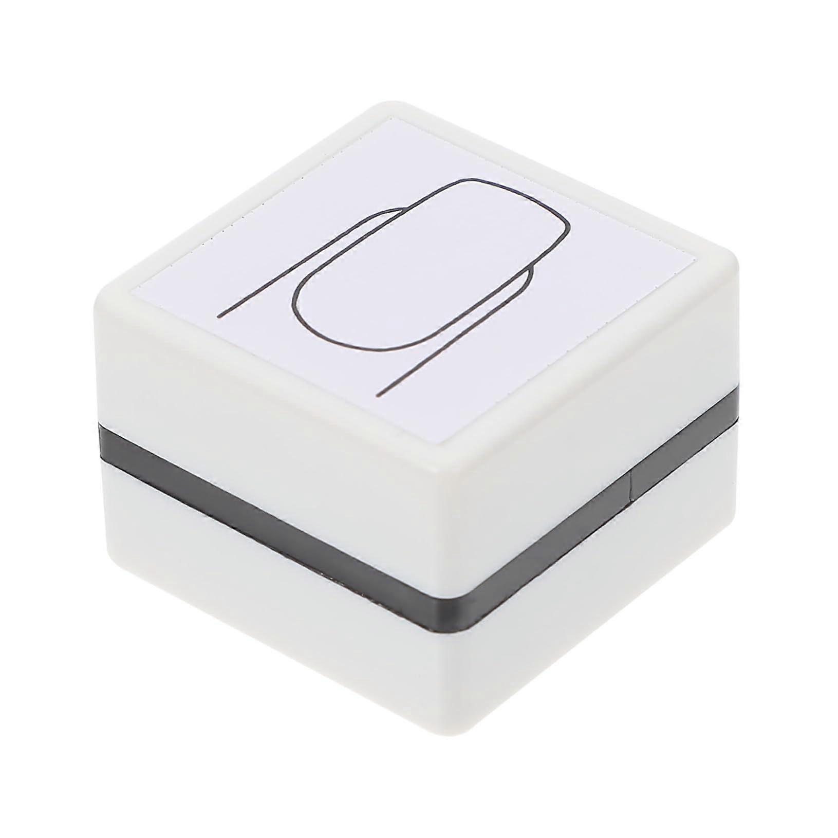 Reusable Nail Art Practice Stamper with Smooth Surface for Beginners and Professionals