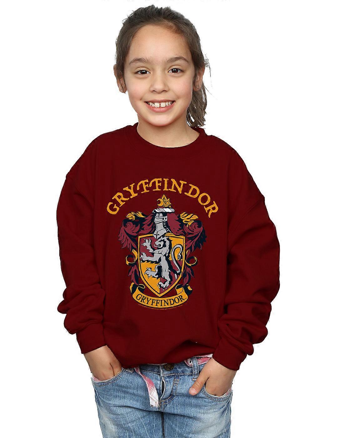 Harry Potter flickor Gryffindor krön Sweatshirt
