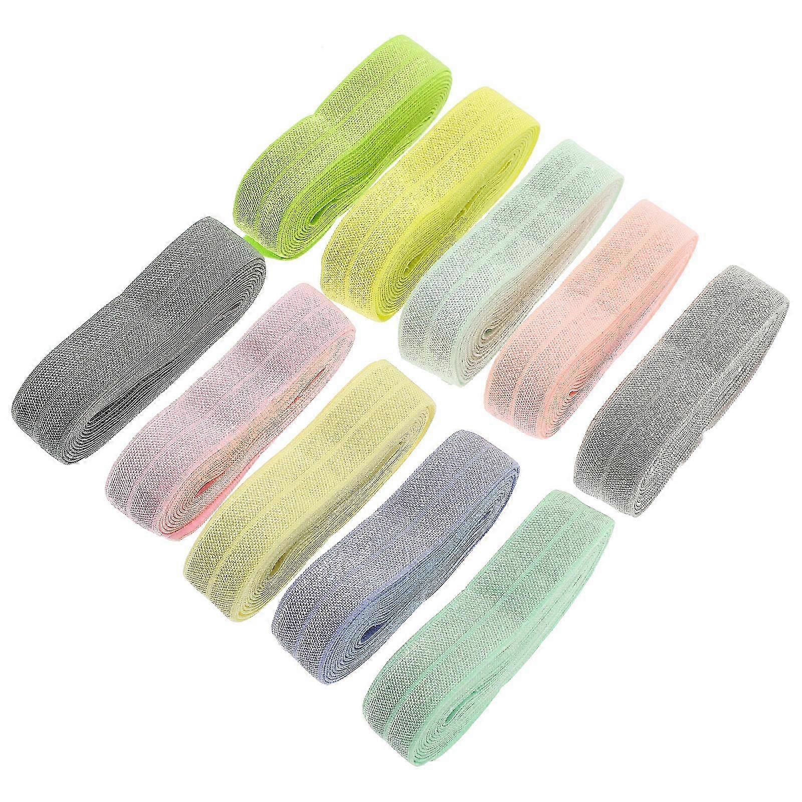 Elastic Bands Clothes Stretch Bands for Sewing 20Pcs Multi
