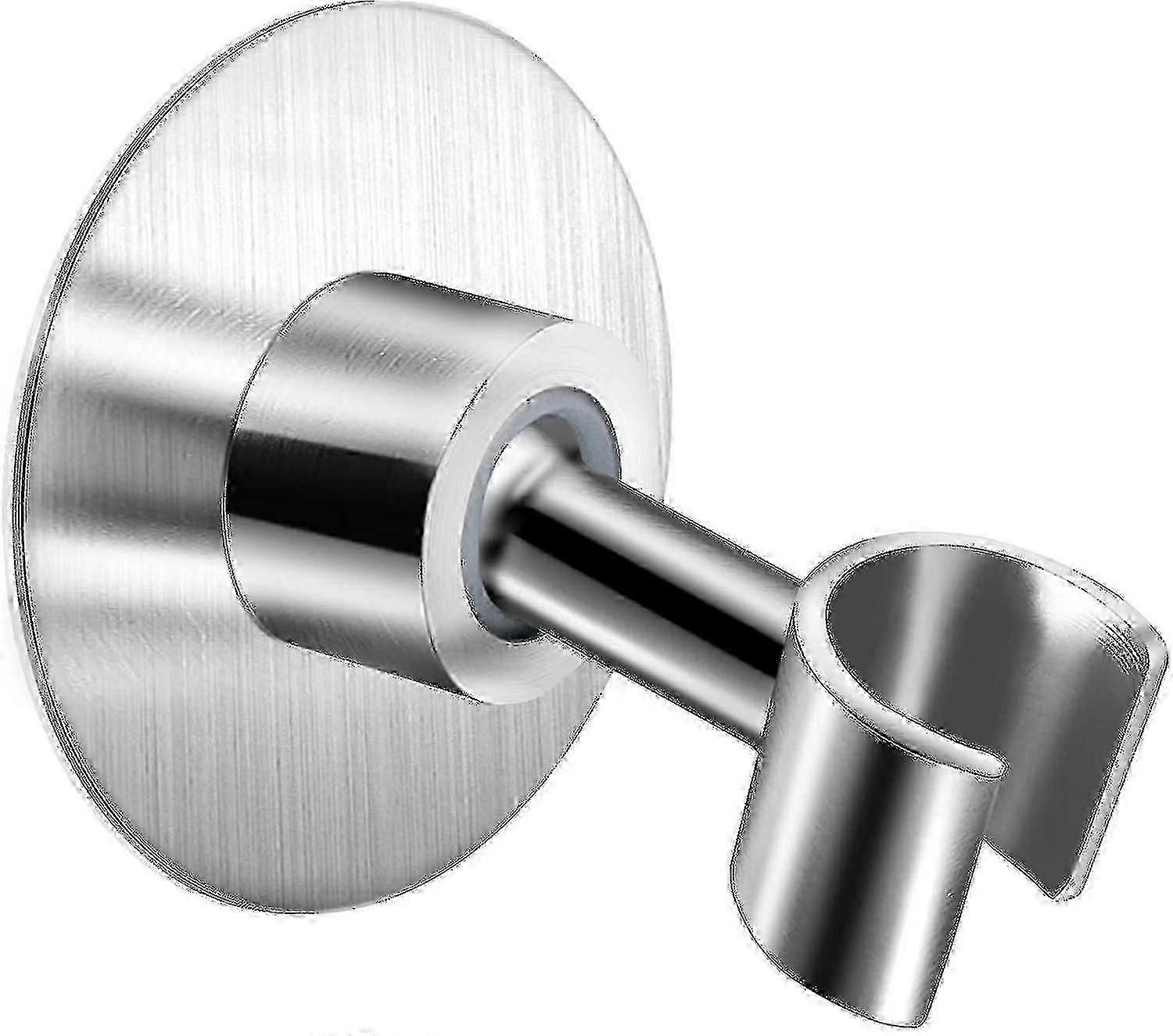 Stainless Steel Shower Head Holder, 360 Adjustablesilver1pcs