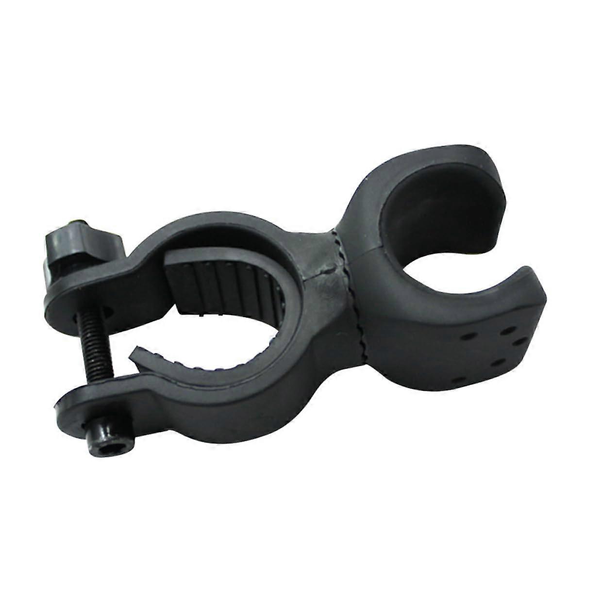360 Degree Adjustable Bike Light Mount with NonSlip Rubber Handlebar Flashlight Holder