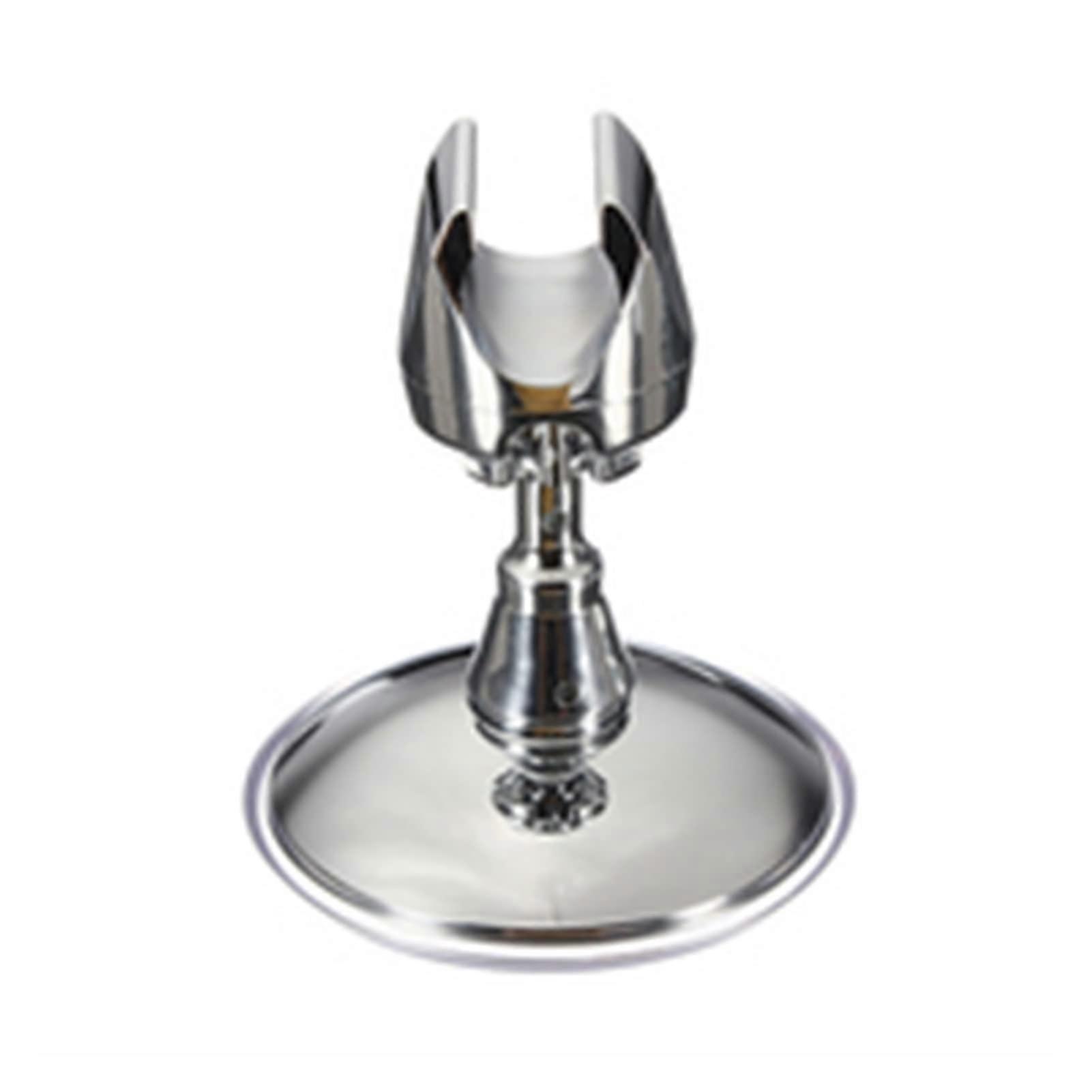 Adjustable Wall Mounted Shower Head Holder with Vacuum Suction for Secure Tool Bathroom Install