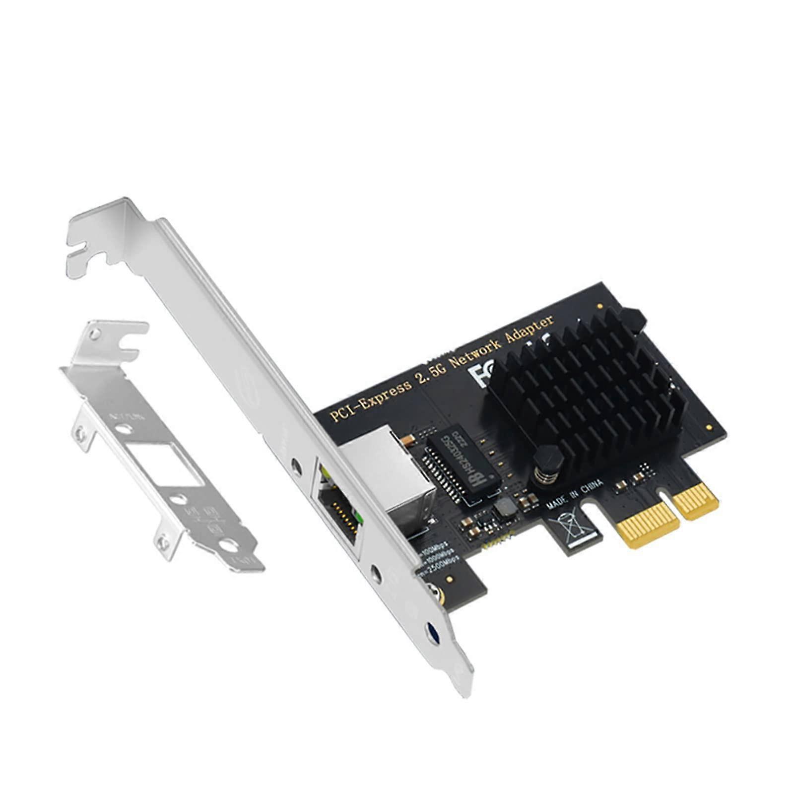 2.5Gbps PCIe Network Card Speed RJ45 LAN Adapter for PC with WakeonLAN Support