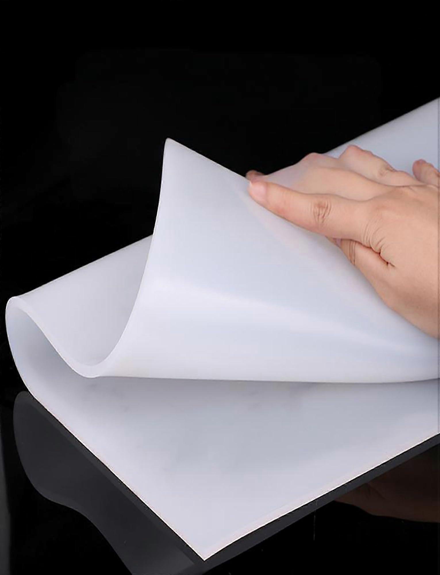 Silicone Countertop Protector Heat Resistant NonSlip Transparent Large Worktop Mat for Kitchen