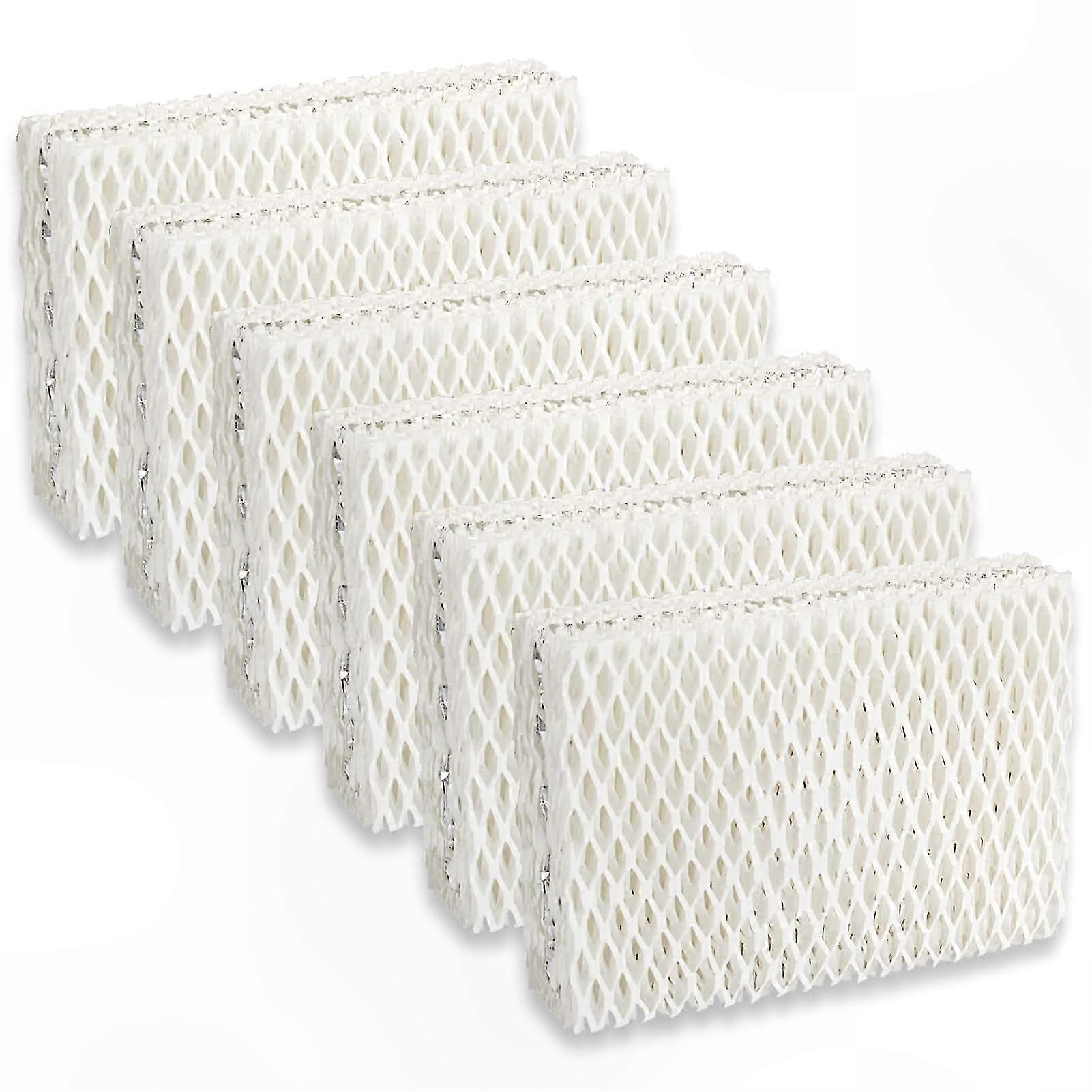 6-Pack Replacement Filters for Cool Mist Humidifiers, Compatible with Equate Relion Protec Wick Models WF813