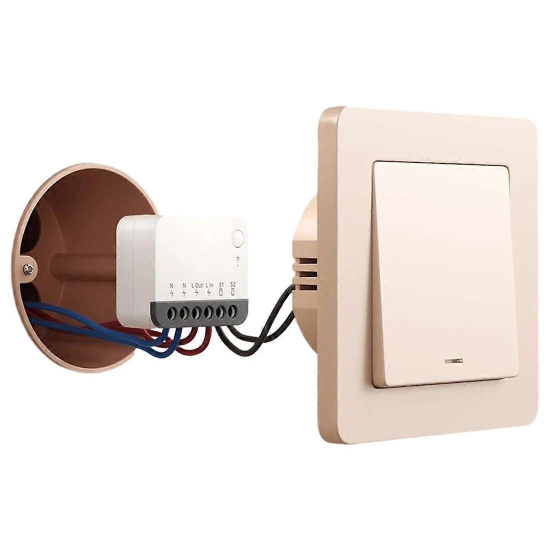 Extreme Zbmini R2 Zigbee Switch Detach Relay External Switch Remote Control Via EWeLink Compatible