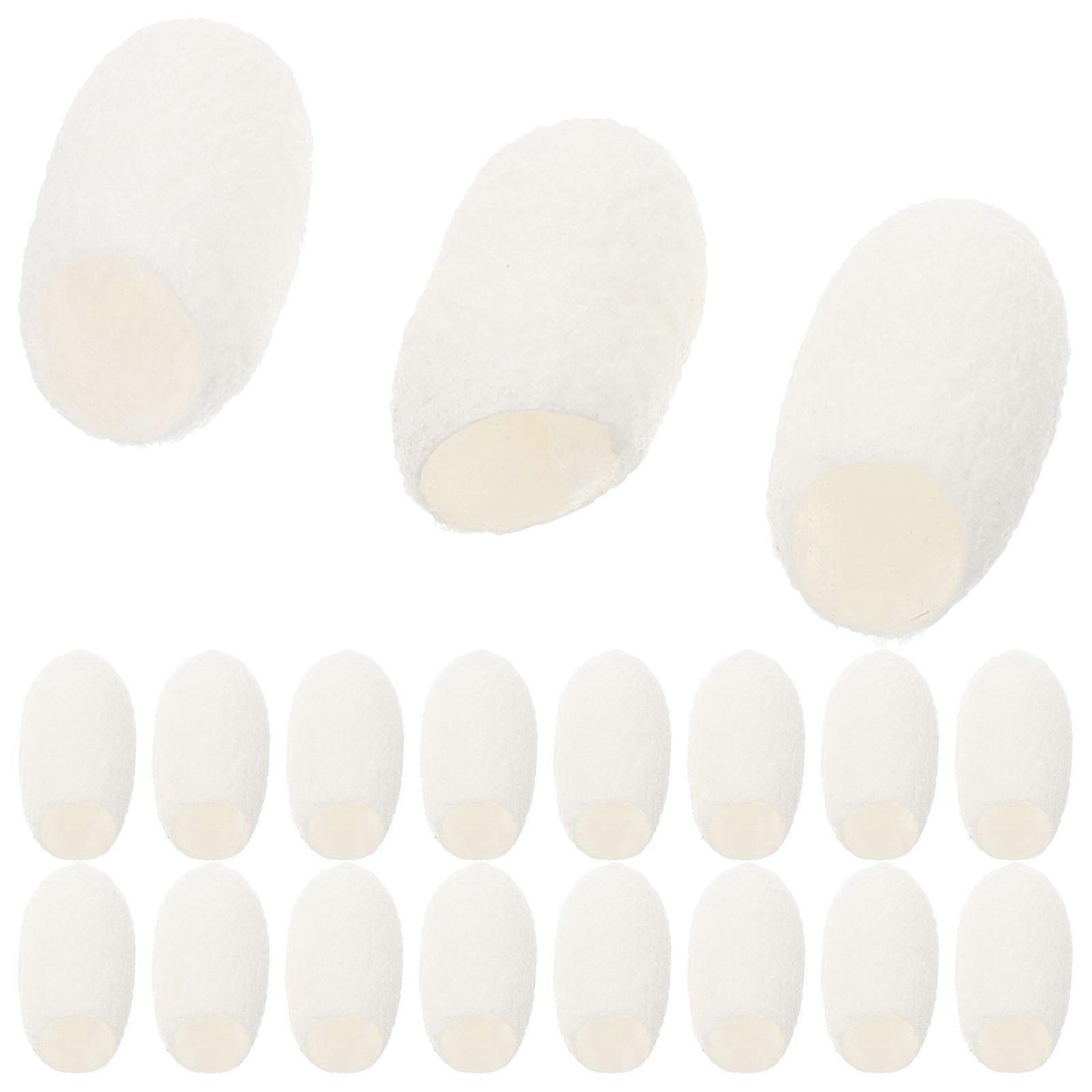 Face Cleansing Silkworm Balls for Deep Skin Cleaning 60Pcs Pack