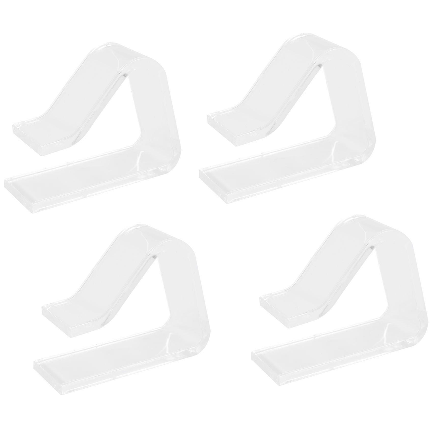 4 Pieces Picnic Clips, Spring Tablecloths Tablecloth Clip, Transparent