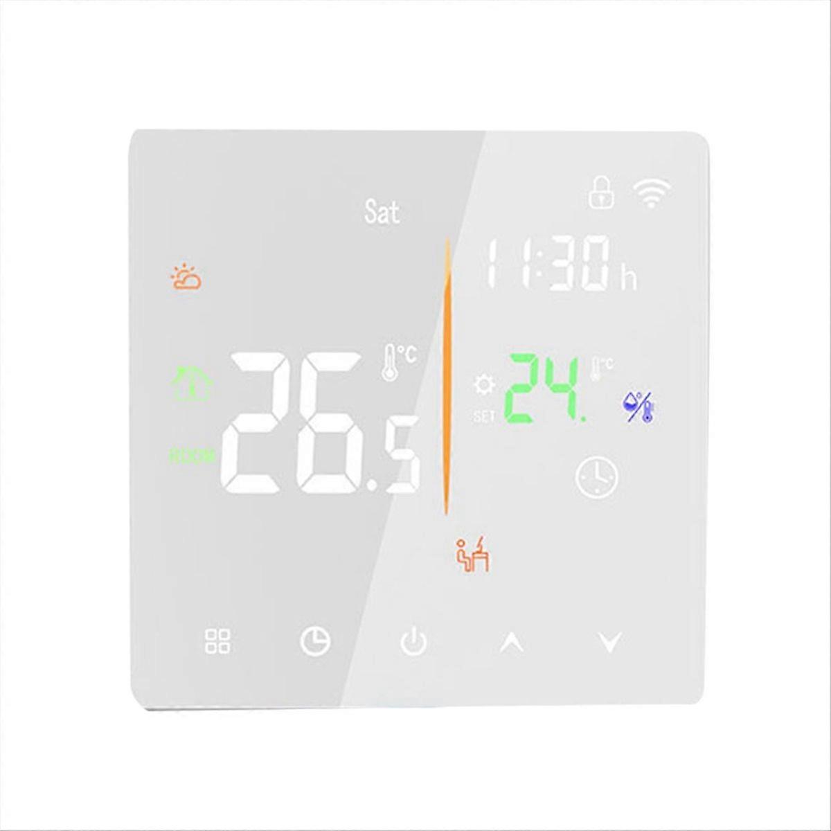 Embedded Thermostat Without WIFI 16A Electric Heater Smart Timing Touchscreen Control Programmable T