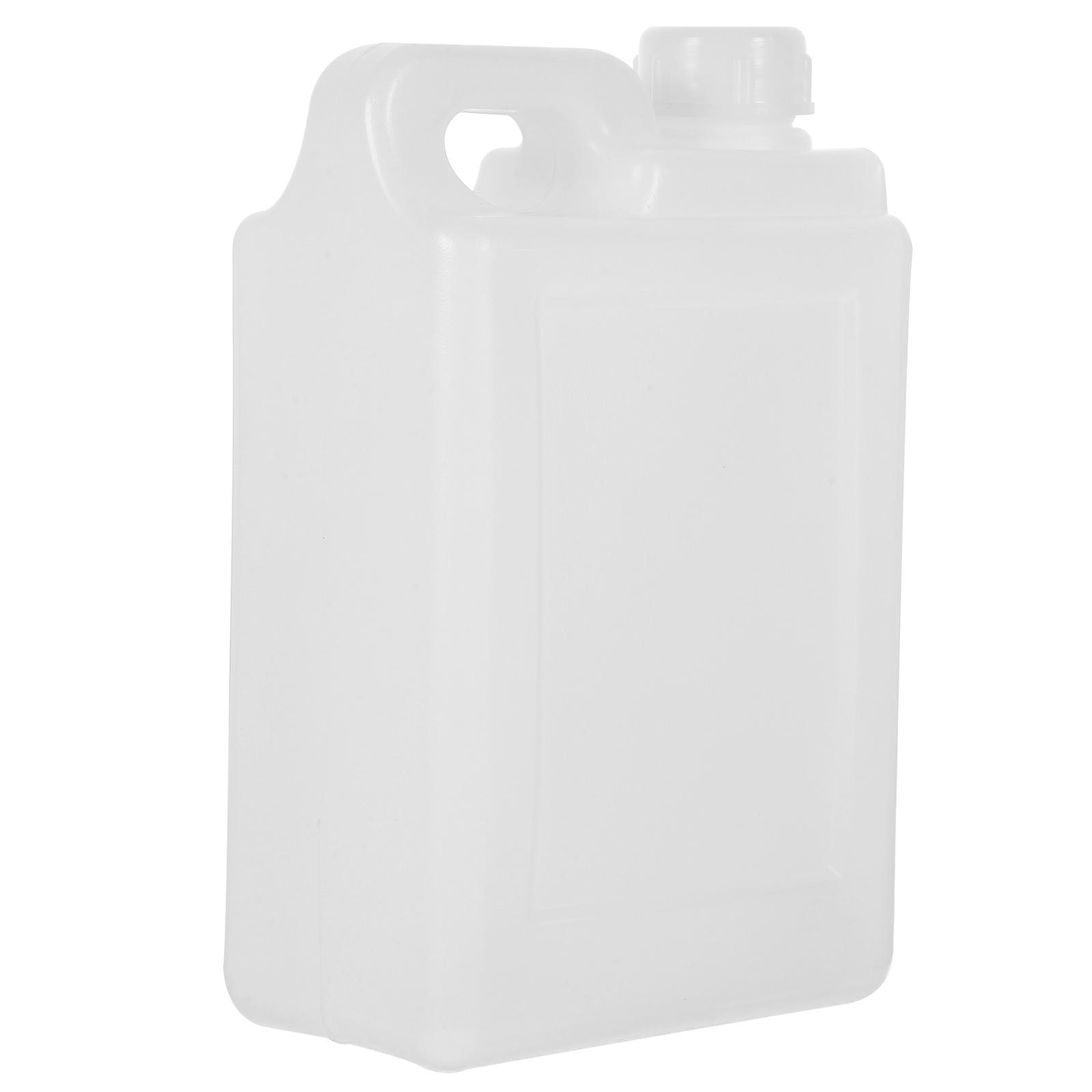 Plastic White Storage Bottle Water Oil Sample Container for Storage Use 1L