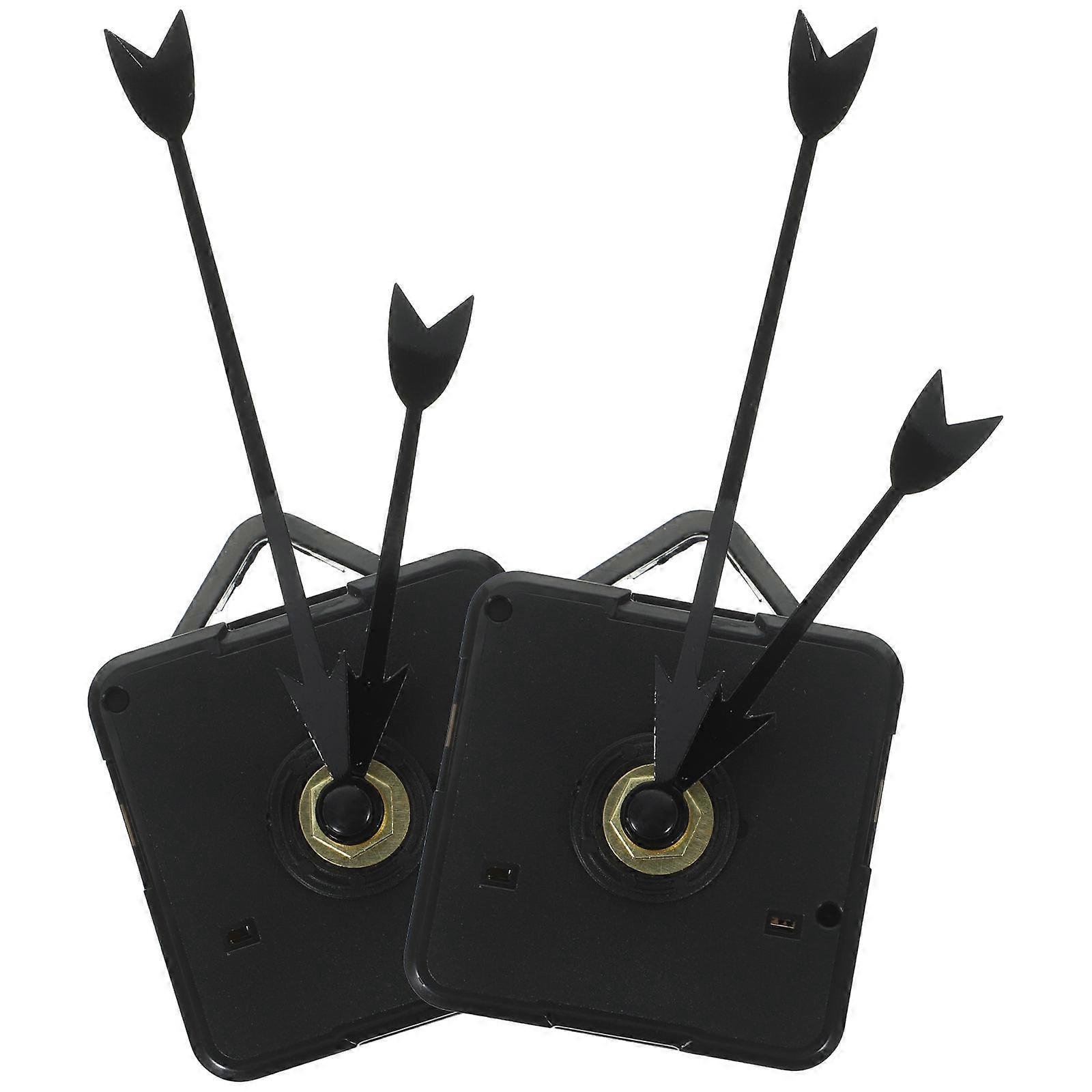High-Torque Clock Movement Replacement for DIY Wall Clocks 2Sets Plastic