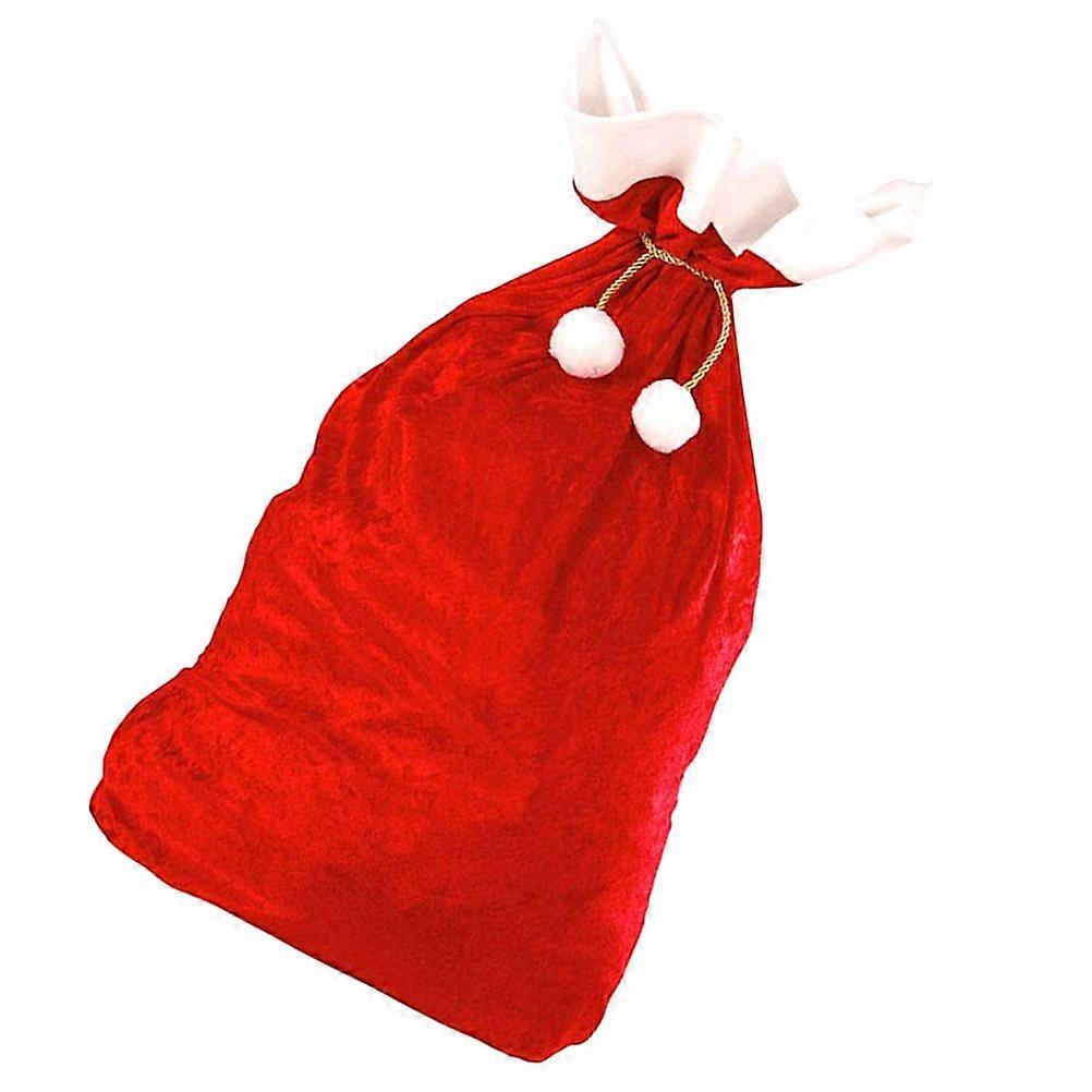 Christmas Drawstring Bag Santa Claus Gift Bag for Storage Use Creative Design