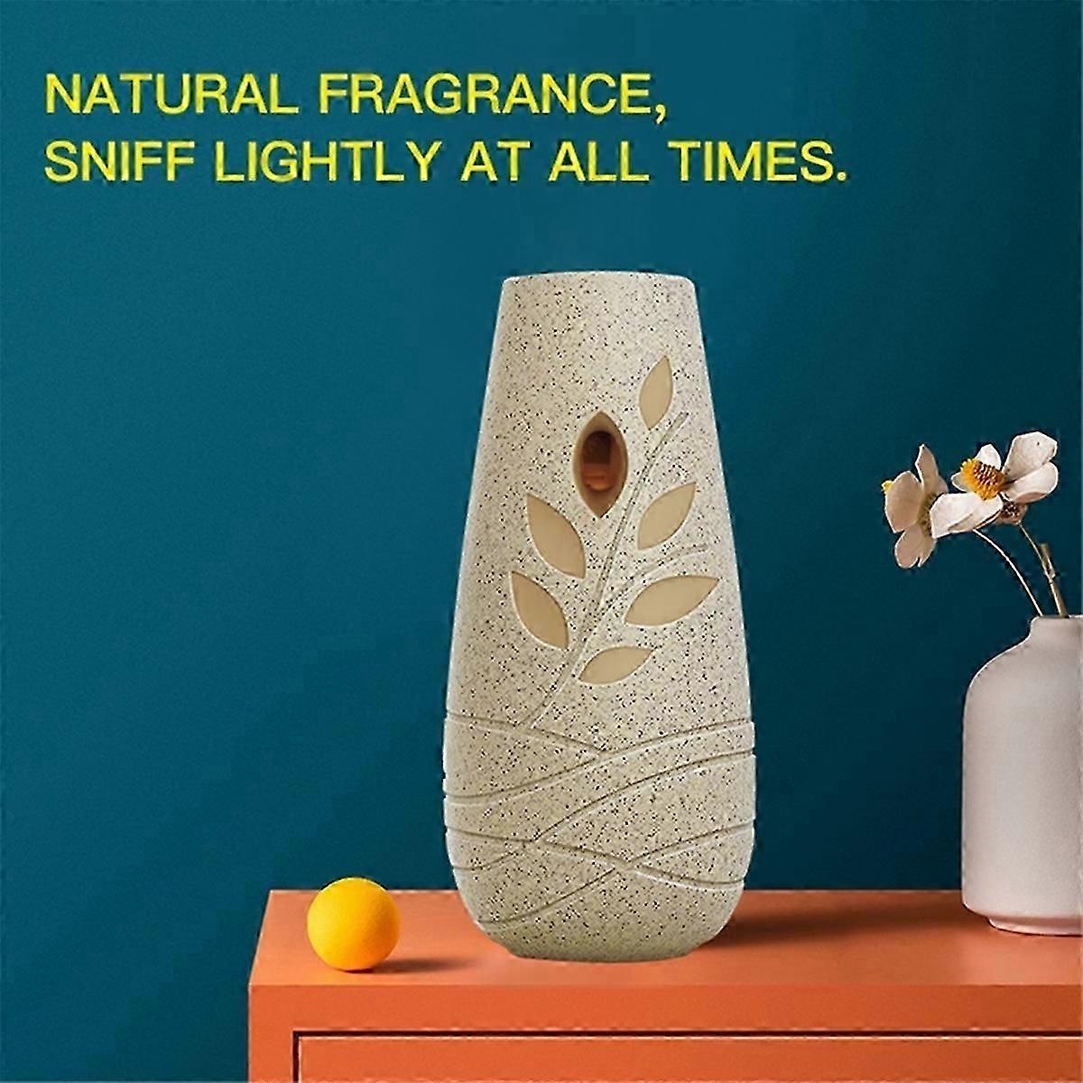 1Pc Eco-Friendly Leaf-Shaped Fragrance Diffuser Has an Automatic Timer and is Suitable for Use in H