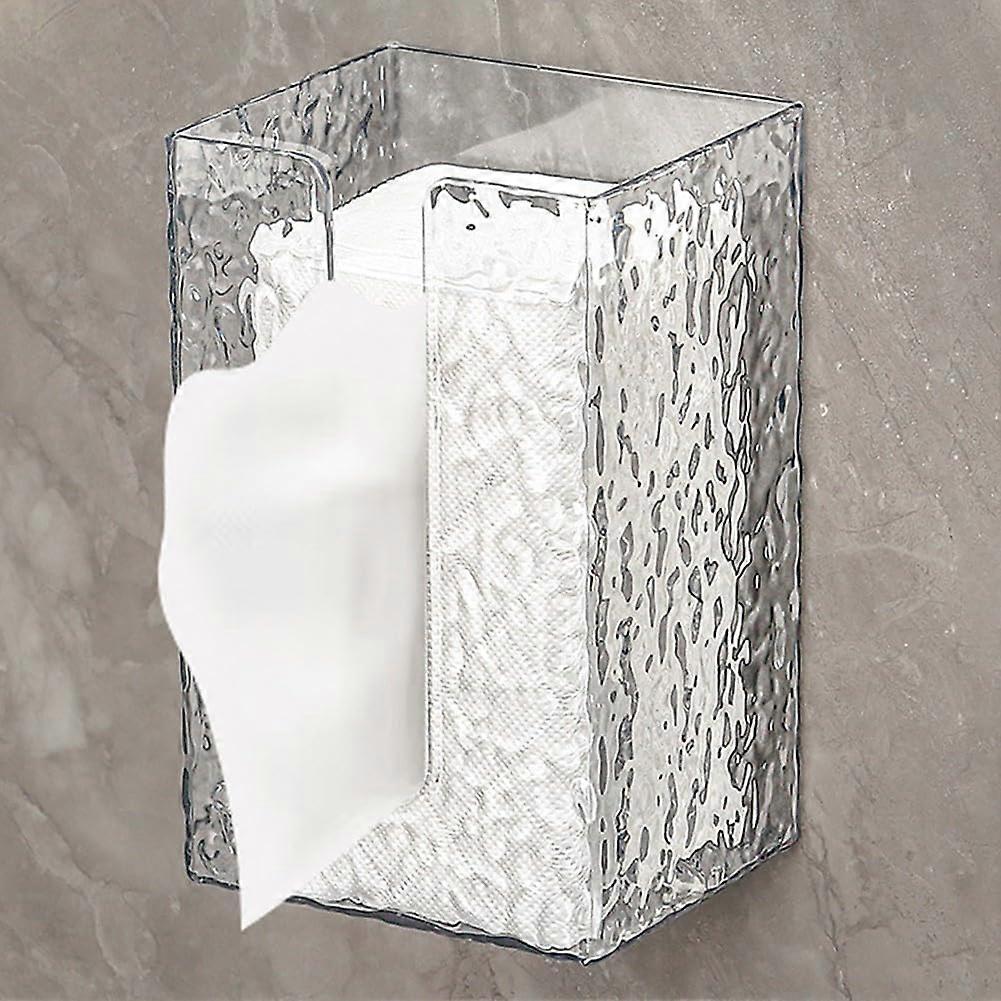 Stylish multi-functional tissue box, glacier pattern