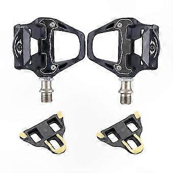 Pedales de ciclismo con calas para bicicletas de carretera: diseño ligero y duradero para un rendimiento mejorado.