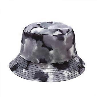 Cute Bucket Hat Beach Fisherman Hats for Women, Reversible Double-Side-Wear Unisex (HATC012)