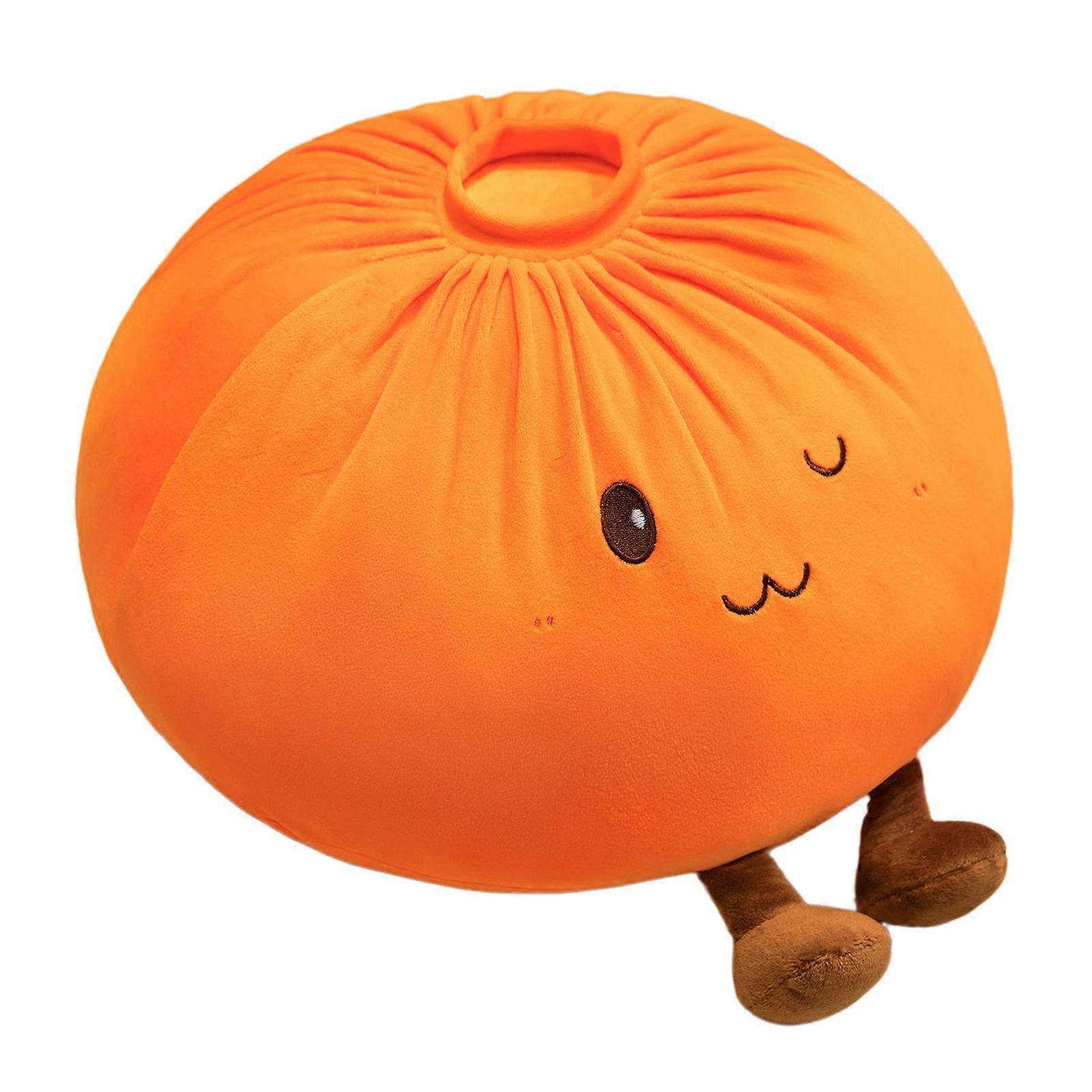 Cute Dumpling Plush Pillow Fun Expression Bun Plush Toy for Napping Rest