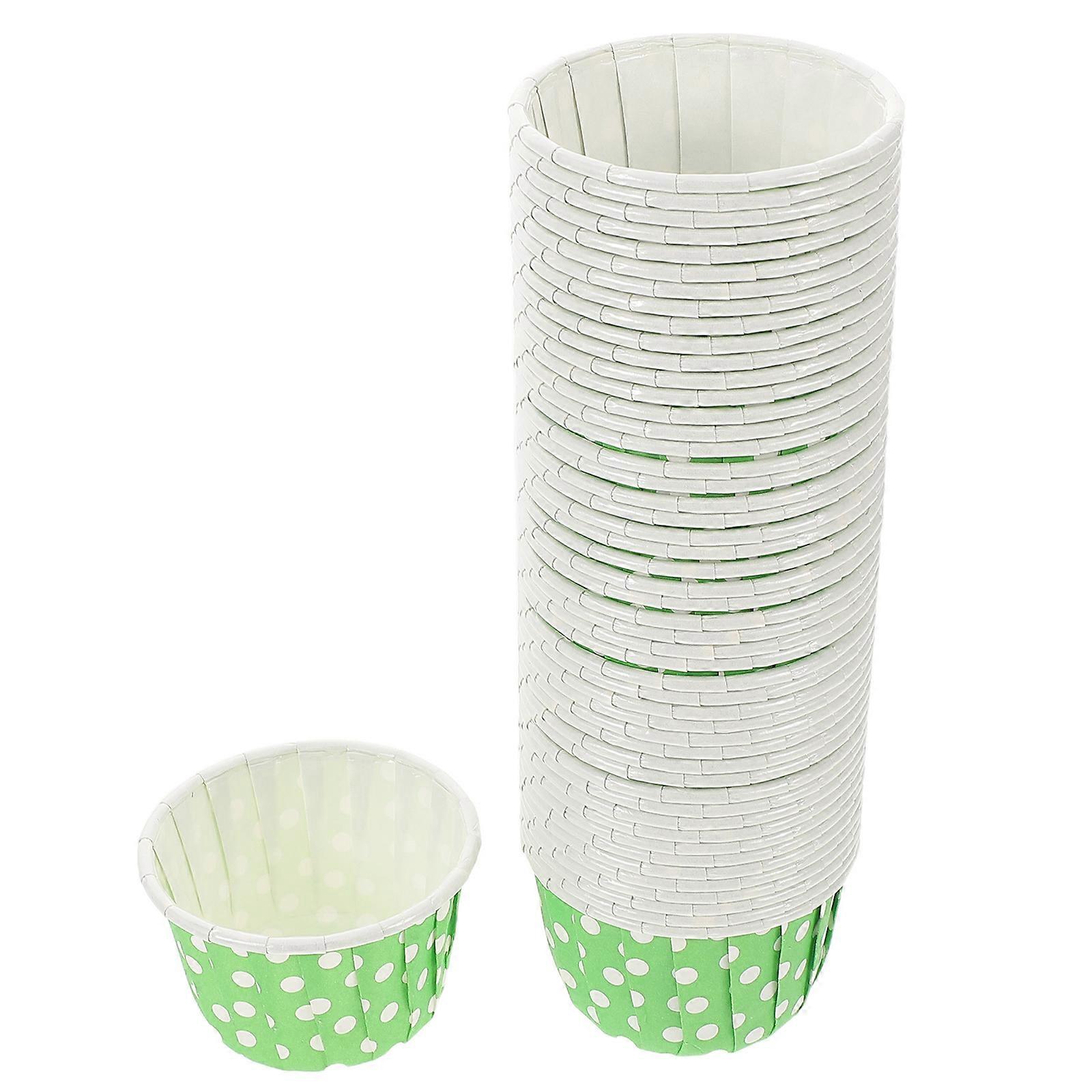 Muffin Cups for Baking Rolled Edge Design 50Pcs