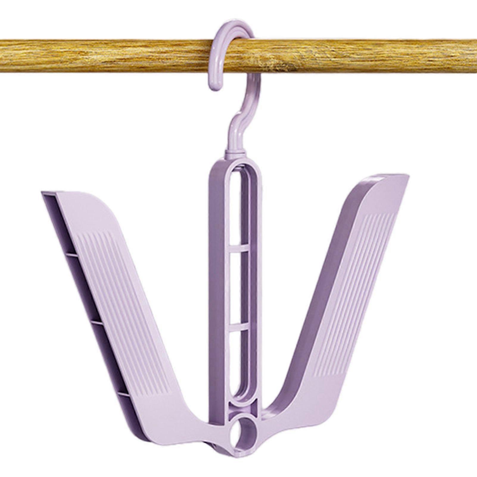 Space Saving Shoe Drying Rack Multi-Function Windproof Hanging Shoe Storage for Balcony Apartment