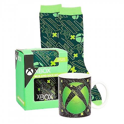 Xbox Childrens/Kids Logo Mug and Sock Set