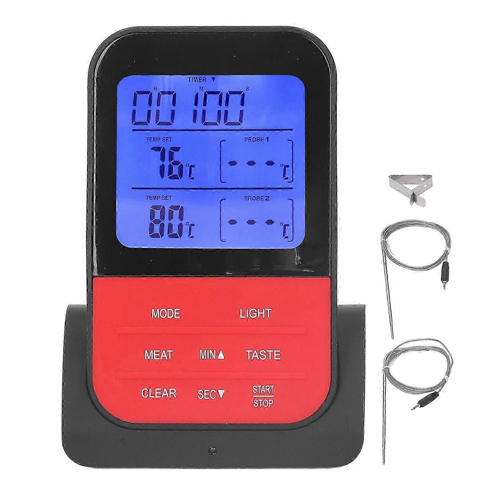 Meat Thermometer Digital Food Probe Remote Control Instant Read compatible withKitchen Cooking