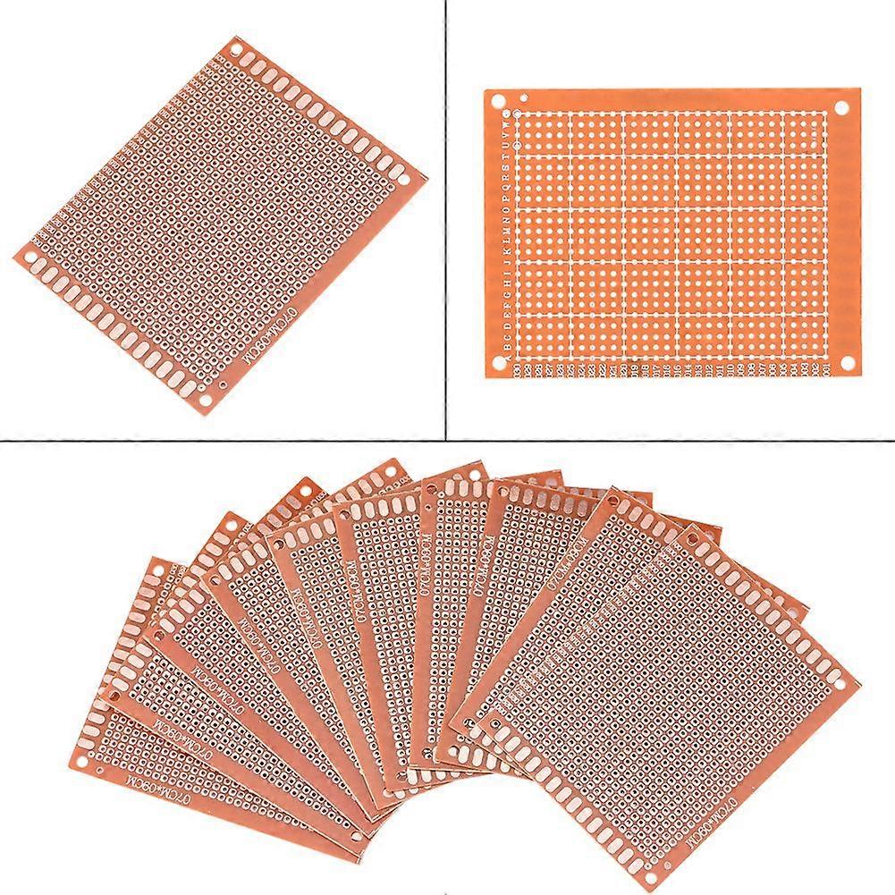 10 pcs/set 7x9cm DIY Prototype Single Sided PCB Universal Circuit Board
