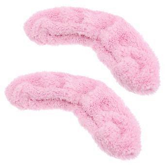 Practical Skate Covers Elastic Skating Cover for Protection Plush Hockey (Pink)