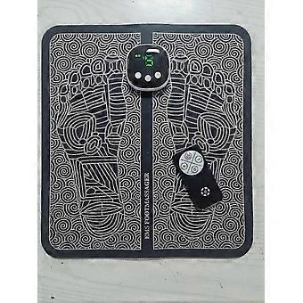 Ems Foot Massager Mat For Neuropathy-foot Stimulator Massager For Improved Circulation And Pain Plantar Fasciitis Relief, Muscle Relaxation, Foldable