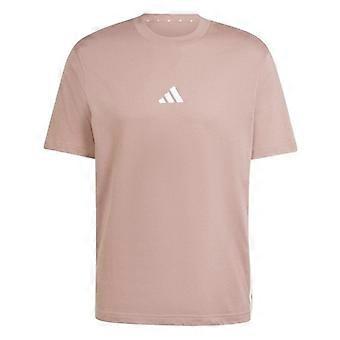 Adidas Herren T-Shirt mit drei Streifen, Modell "Essential", einfarbig.
