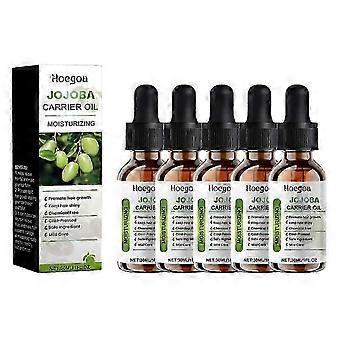 1-5x Olio di jojoba per capelli, olio essenziale idratante e lucidante per capelli