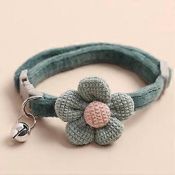 Quick Release With Bell Dog Home Comfortable Cat Collar Knitting