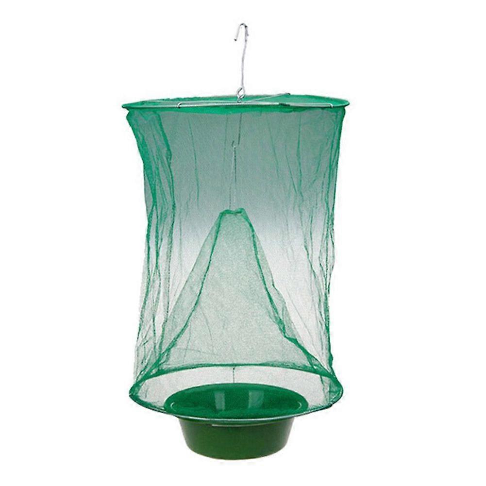 1Pc Foldable Hanging Flytrap Catcher Pest Kill Cage Flies Net Garden Supplies