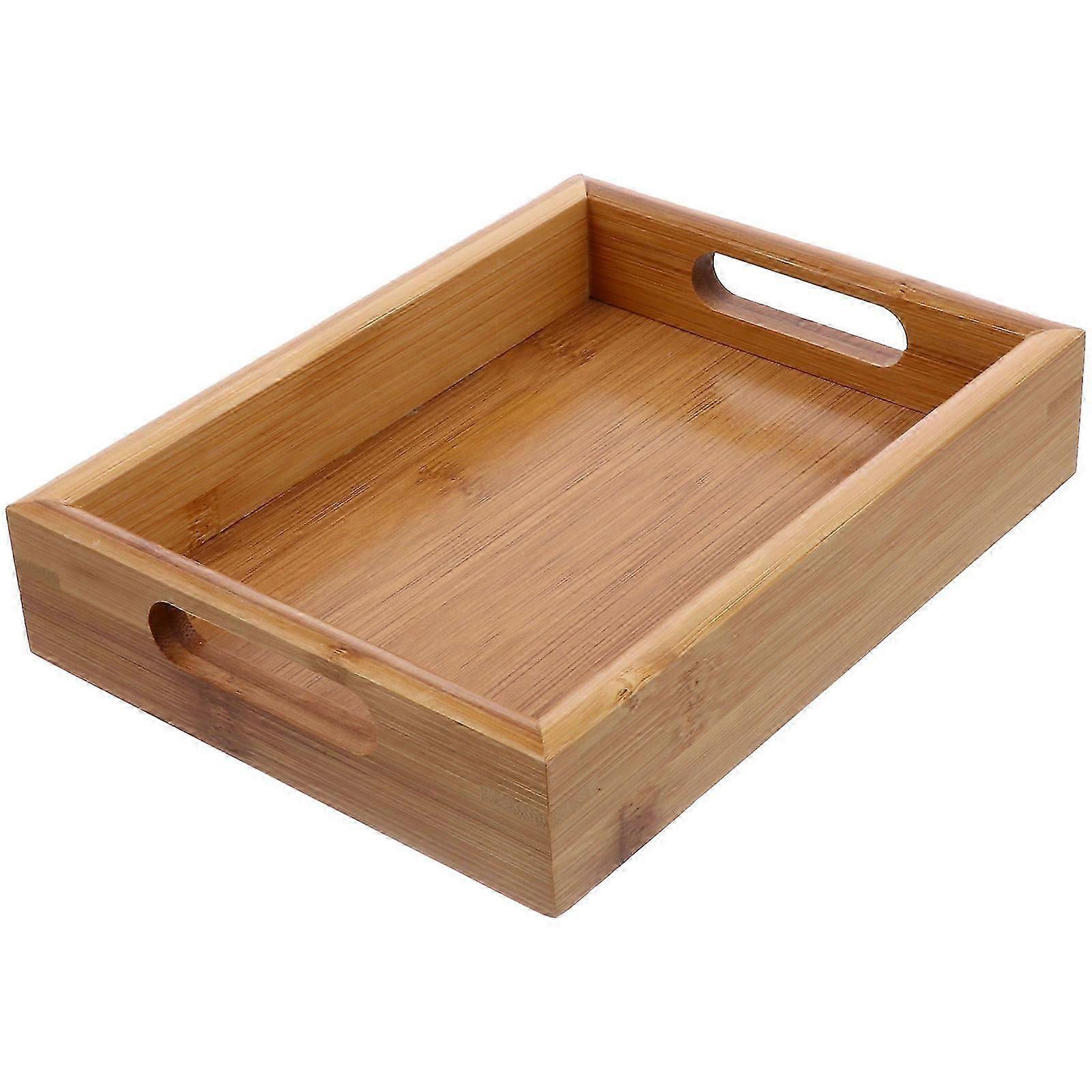Practical Tray Storage Tray for Hotel Use Rectangular Shape Simple Design 1Pcs