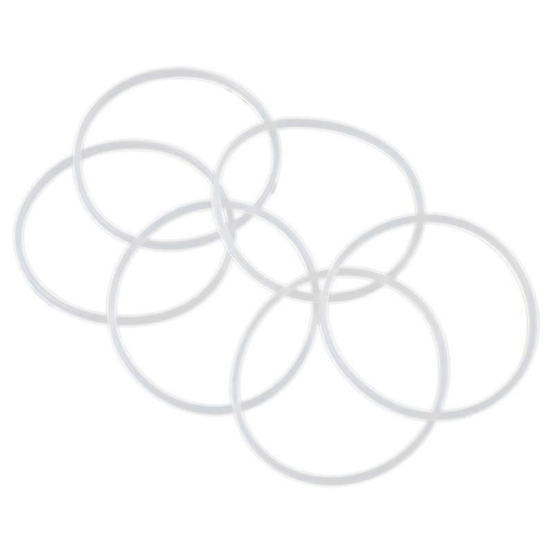 New Replacement Gaskets Rubber Seal Ring suitable for Blender Flat/ 6 Pack
