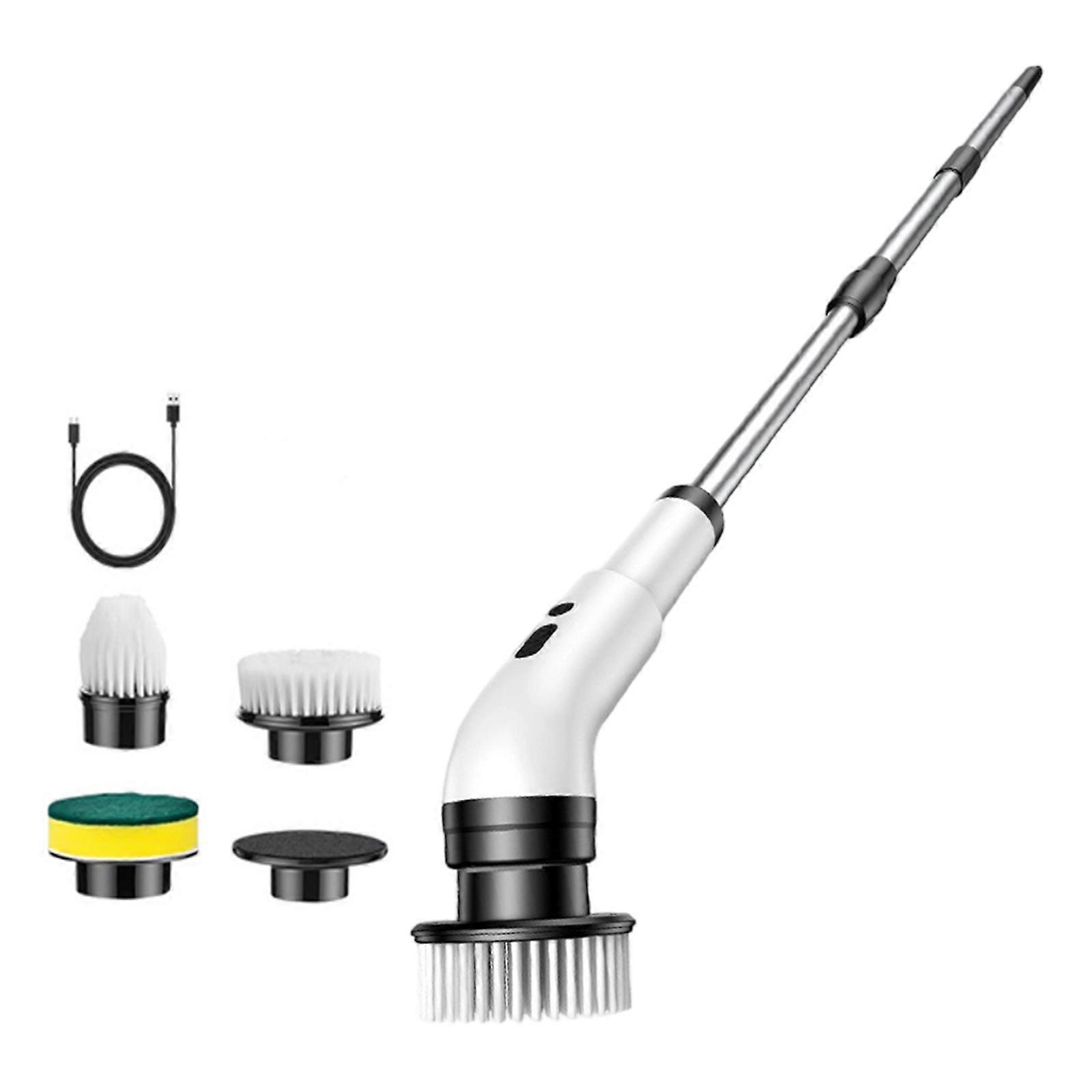Rechargeable Electric Cleaning Brush multiple Function scourer For Household Deep Cleaning Tasks Multicolor