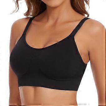 Womens Wireless Bras Comfort Push Up No Underwire Bra Full Support Lift Bralette Coverage Sport Everyday