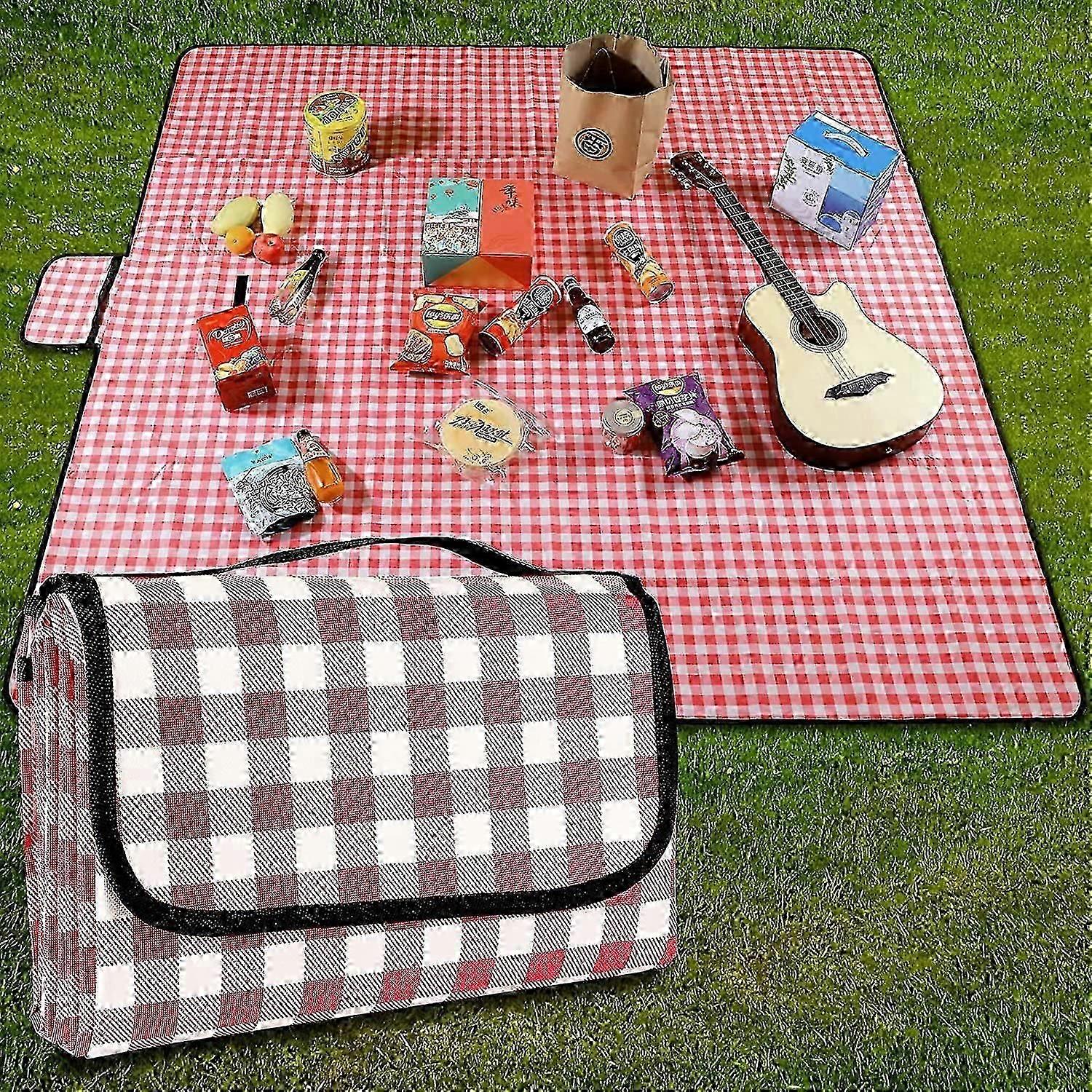 Picnic Blanket, Red