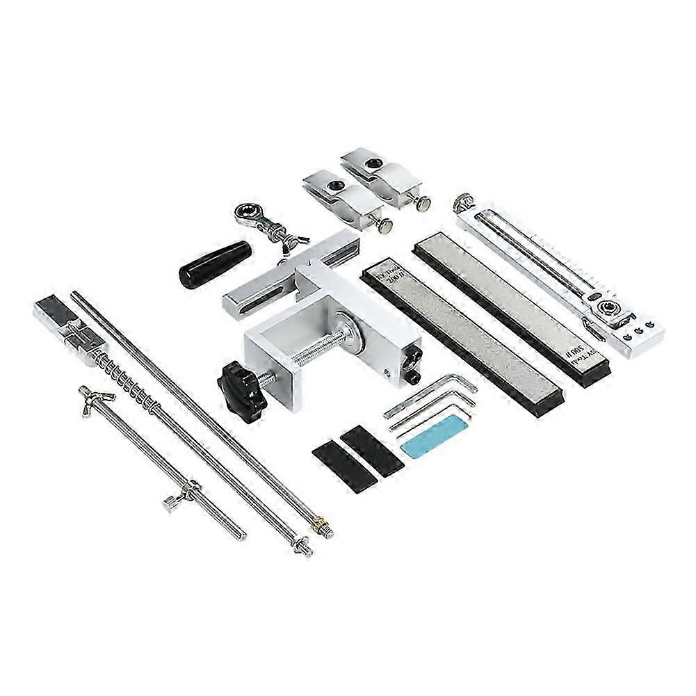 S09 Professional Adjust Knife Sharpener Tool, Complete Angle Adjustable Knife Sharpening System Abrasive Holding