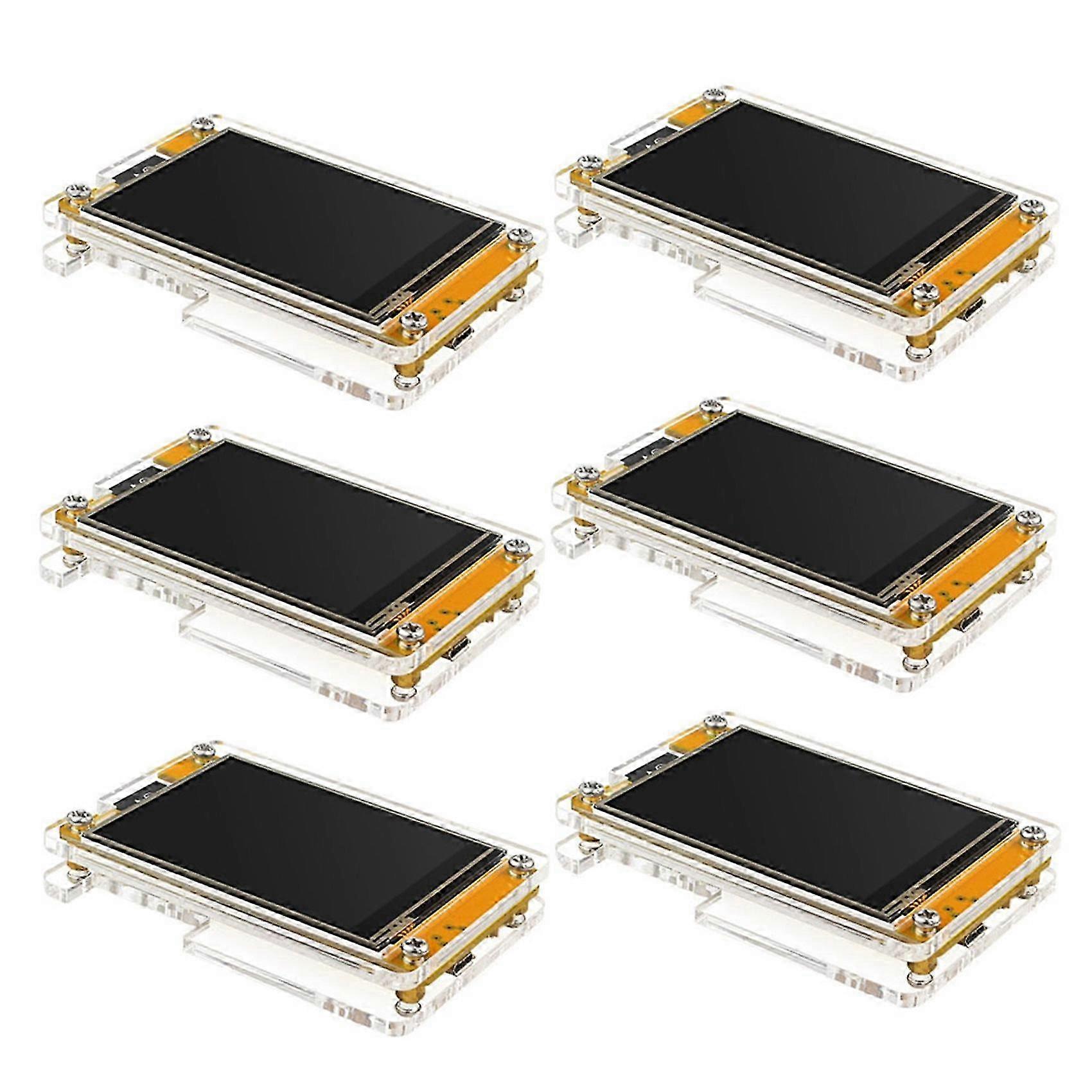 6X Acrylic Case compatible with 2.8 Inch Display Screen ESP32 Development Board LCD TFT Module with Touch WROOM Protective Shell