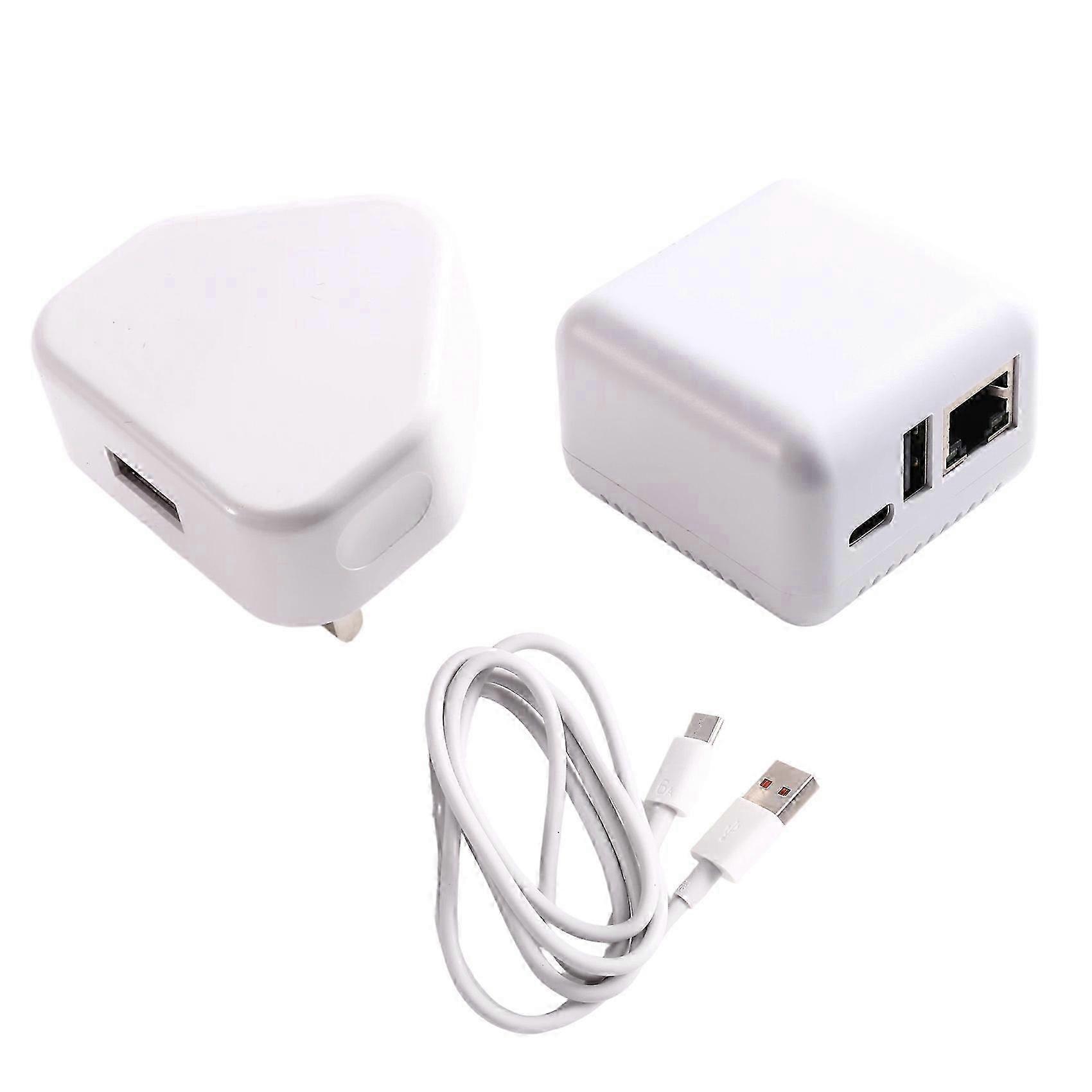 NP330N Network Print Server USB 2.0 LAN Print Sharing Network USB 2.0 Print Server compatible with Android PC Printer Plug
