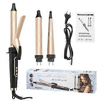 2026 HOT!3 in 1 Interchangeable Hair Curling Iron Set, Tourmaline Ceramic Curling Wand, Fast Heating Hair Styling Tool with Multiple Barrels