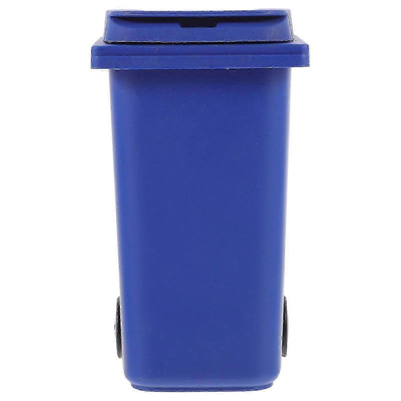 hard Multi-function Mini Desktop Trash Can Desktop Waste Bucket Office Table Waste Can good