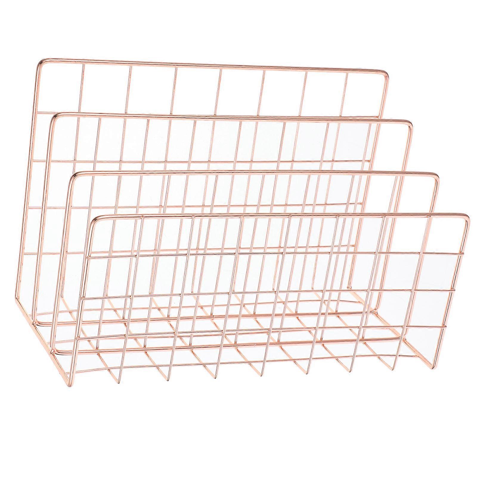 Metal File Rack for Storage 1Pcs Practical Mail Holder Bracket