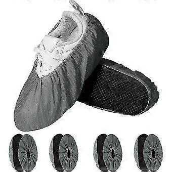 10er-Pack wiederverwendbare Schuhüberzüge, waschbare Überschuhe mit rutschfester Sohle, langlebige Schuhschoner für Krankenhaus, Haus, Klinik, Labor, ect.-xinhan