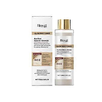 Hoygi Radiance Rice Toner Hydraterende en voedende moisturizer, brengt olie en water in balans, verheldert en revitaliseert de huid. Essence Water