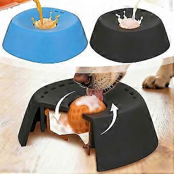 Slow Feeder Dog Bowl for Liquid Treat - Slow Feeder Dog Bowl with Ball Toy, Anti-Slip Lick Bowl for Bone Broth & Yogurt NO EMO116