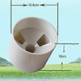 Golflochbecher aus Kunststoff, Puttingbecher für das Heimtraining, Weiß