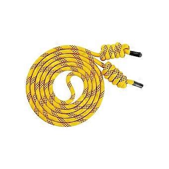 Braided Polyester Jump Rope for Exercise Training, Variable Rope Length with a Manageable Handleless Rope Design  Yellow
