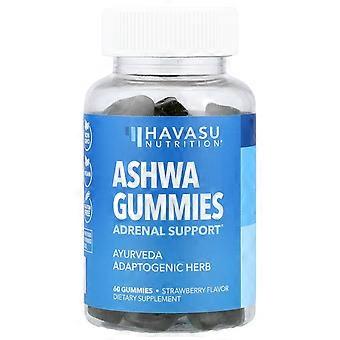 Havasu Nutrition, Ashwa Gummies, Strawberry, 60 Gummies