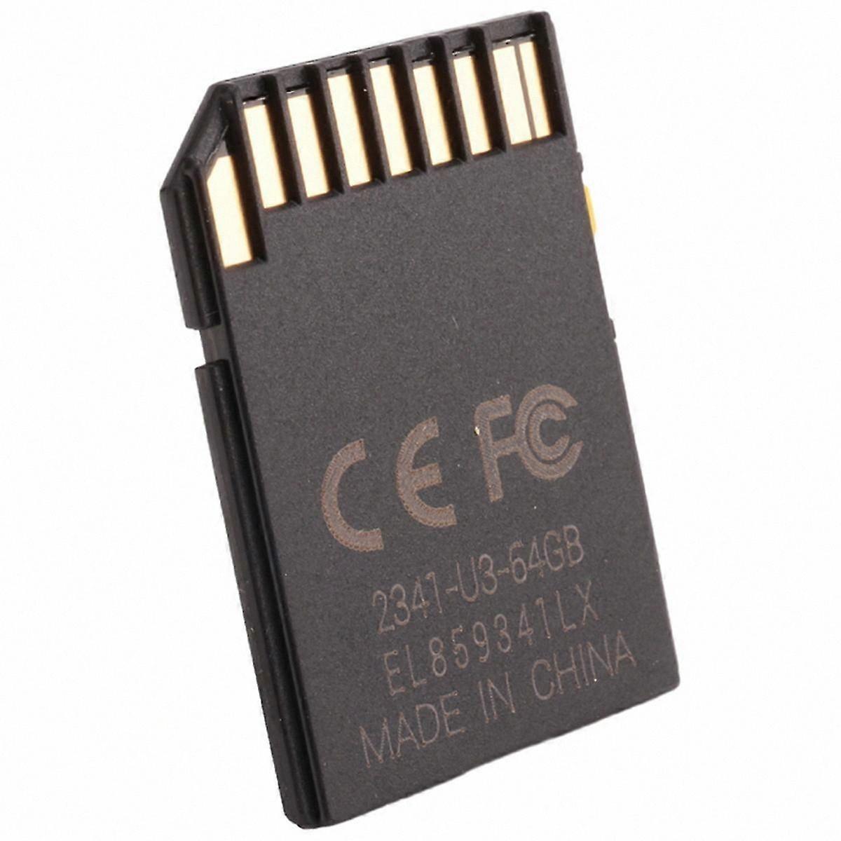 64GB SD Card for Navigation Systems, High-Speed Data Transfer, GPS Map Coding and CID Modification, Single-Time Use Memory Card